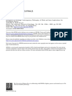 Emergencia en Sociologia K. Sawyer PDF