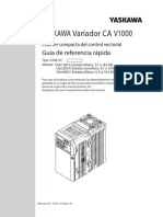 Manual Variador V1000 Yaskawa Español
