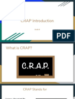 Crap Intro by Abby Escobar