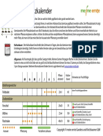 Aussaat - Und Pflanzkalender