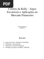 Critério de Kelly 