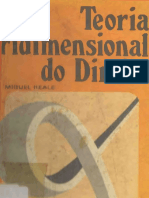 Miguel Reale - Teoria Tridimensional Do Direito PDF