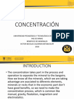 Concentracion. Calderon