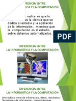 Diferencia Entre Computacion e Inormatica