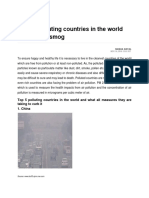 Top 5 Polluting Countries and Measures to Curb Air Pollution /TITLE