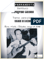 EL PARRANDISTA. Bambuco. Peregrino Galindo. Transc. Piano Gerardo Betancourt.