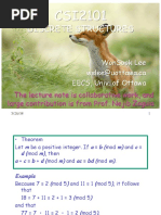 05 Csi2101numbertheory Ii Pdf Cryptography Public Key Cryptography