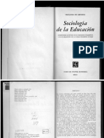 Azevedo, Sociologia de Ka Educacion 1 PDF