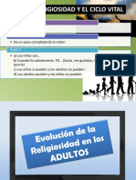 Religiosdidad en El Adulto