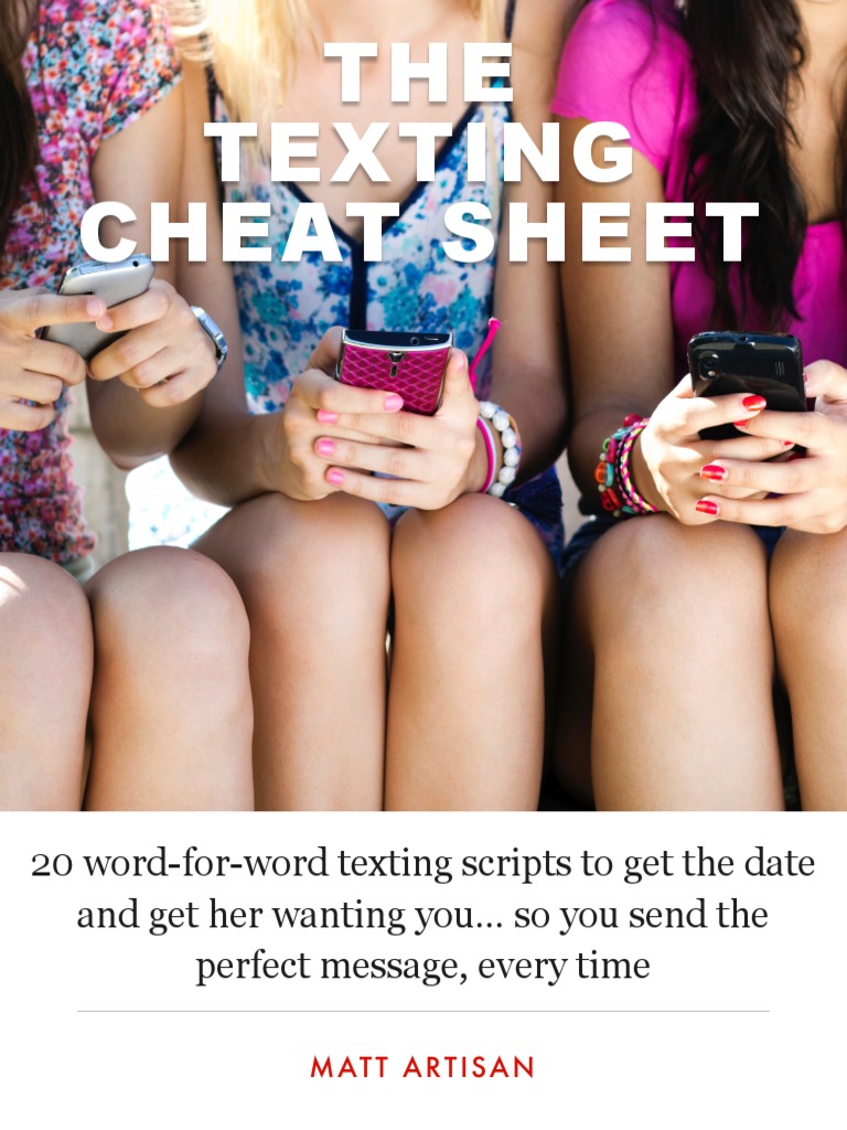 Texting Cheat Sheet for Dating Success | PDF | Text Messaging | Emotions