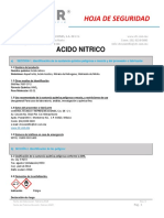 MSDS Acido Nitrico