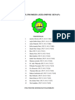 Modul Promkes Kelompok Genap