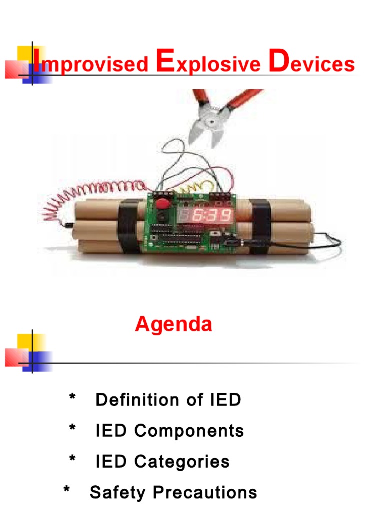 Types Of Ied Devices – What is an IED: Understanding Improvised ...