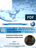 Materi Pendidikan Agama Islam Unindra