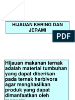 HIJAUAN KERING DAN JERAMIc