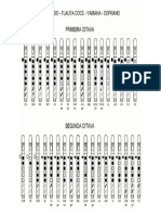 Digitação Flauta Doce Soprano PDF