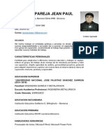 Jean Paul Lopez Pareja CV Actualizado