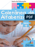 Coletanea de Alfabetizacao Volume I PDF