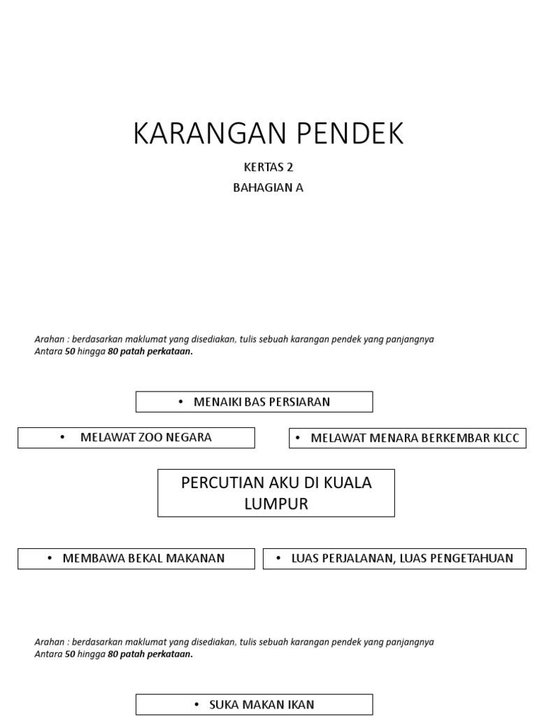 Karangan Pendek Pdf