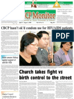 CBCP Hasn't Ok'd Condom Use For HIV/AIDS Patients: DOPIM SAC Directors Fear Violent ARMM Polls