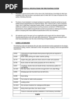 Fire Fighting System - Tech Spec