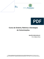 APOSTILA BASICO em Oratória, Retórica e Estrátegias de Comunicações