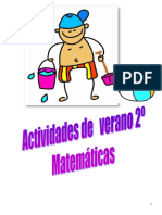 Cuaderno Matematicas 2º Verano