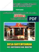 Bayemtaman APBDes 2018 PDF