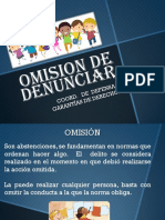 Omision de Denunciar