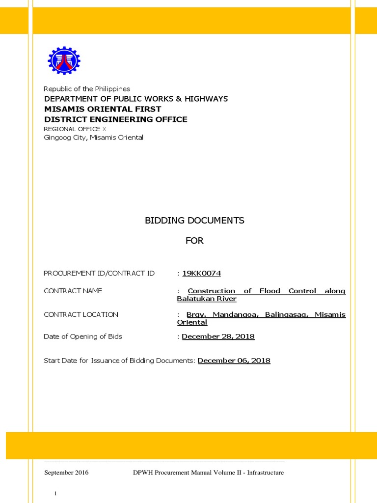 Bidding Documents pdf Joint Venture Private Law