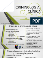 Criminología Clínica