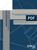 Dissertação - Depósito - Robinson Antão - PROFMAT PDF