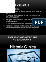 Historia Clínica Clase I