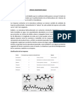 Lípidos no saponificables: terpenos, esteroides e icosanoides