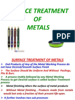 Surface Treatment of Metals 31 Oct 1200 H