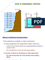 Tidal Levels and Datum Principles | PDF | Tide | Sea Level
