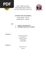 DPWH Quality Control Testing Schedule | PDF | Concrete | Road Surface
