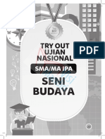 Soal Try Out Usbn Sma Ipa 2019 (Seni Budaya 1 Paket)