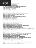 SQL SubQueries