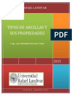 Tipos de Arcillas