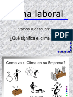 AMBIENTE LABORAL EN UNA ORGANIZACIÓN