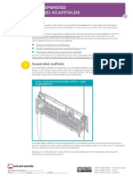 Guide Suspending (Swing Stage) Scaffolds