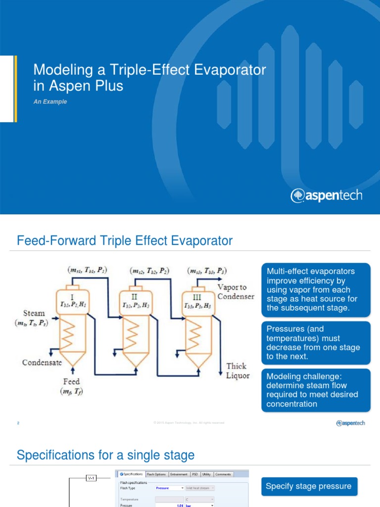 Modeling A Triple-Effect Evaporator | PDF | Continuum Mechanics ...