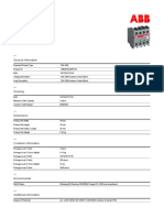 1SBN010040R1122 Ca5 22m Auxiliary Contact Block