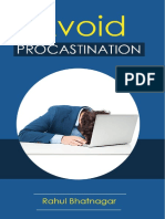 Avoid Procrastination PDF