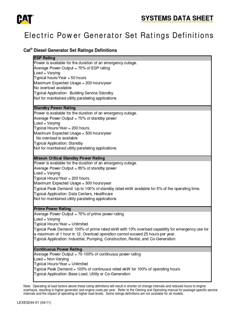 LEXE0244-01 EPG Ratings Definitions PDF | PDF | Power (Physics ...