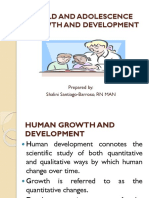 Child and Adolescent Growth and Development (Autosaved)