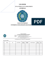 LOG BOOK Centrifuge