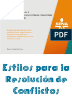 Presentación Resolución de Conflictos