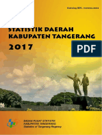 Statistik Daerah Kabupaten Tangerang 2017 PDF